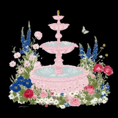 Fuente decorativa
